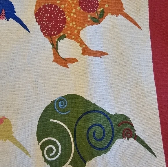 New Zealand Kiwi Decorative Towel - Super Colorful and Unique! - Picture 8 of 9